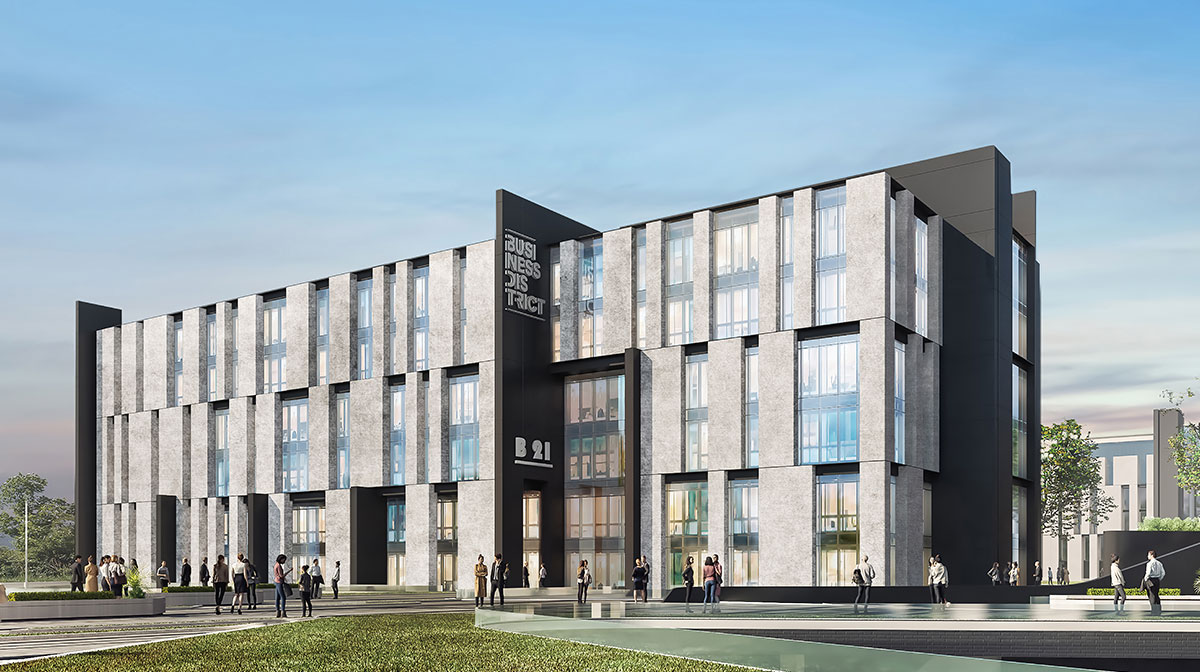 منطقة الأعمال بالقاهرة الجديدة مول